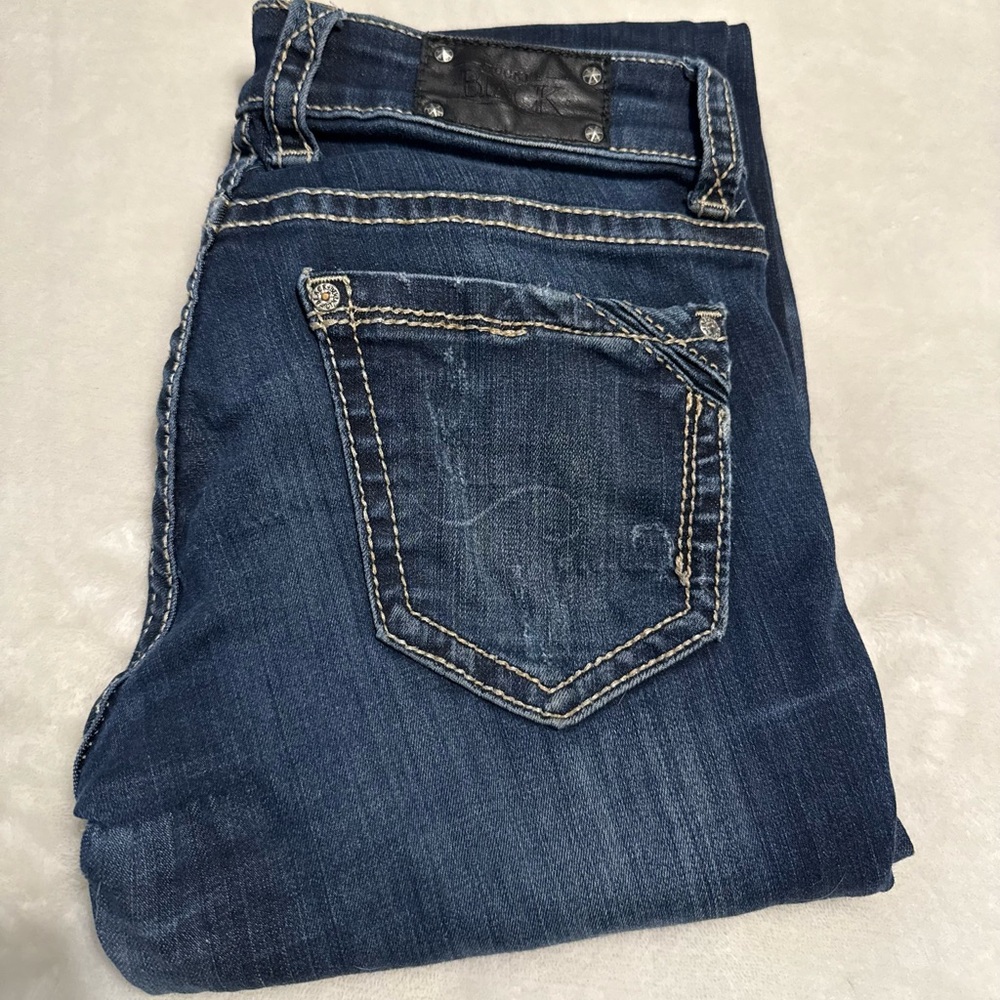 Buckle Black Jeans